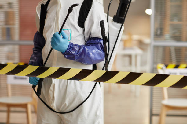 Professional Biohazard technician working in Simpson, NC